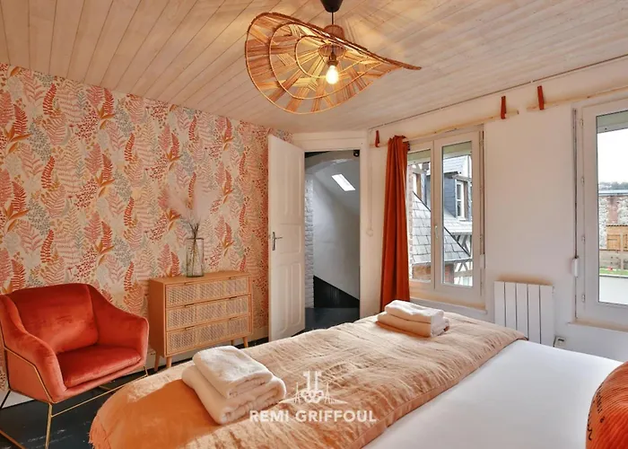 L'atelier D'elea 4 Terrace - Industrial-chic In The Heart Of * 옹플뢰르